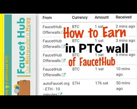 (VIDEO) “Earn Bitcoin with PTCWall: The Ultimate Bitcoin Faucet Solution”